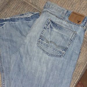 American Eagle Destructed Jeans
